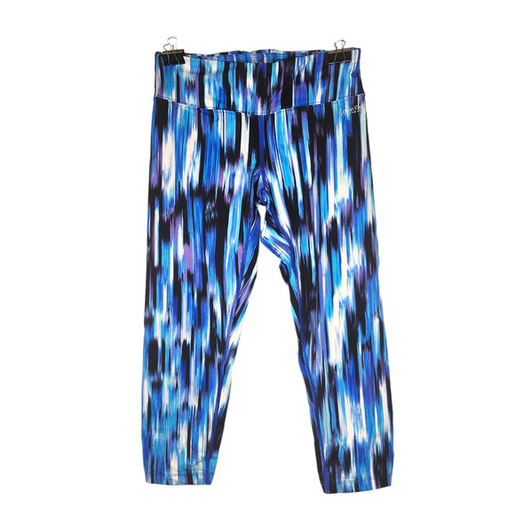 Calvin Klein Pants & Jumpsuits Calvin Klein Performance Leggings Xs Blue White Black Tie Dye